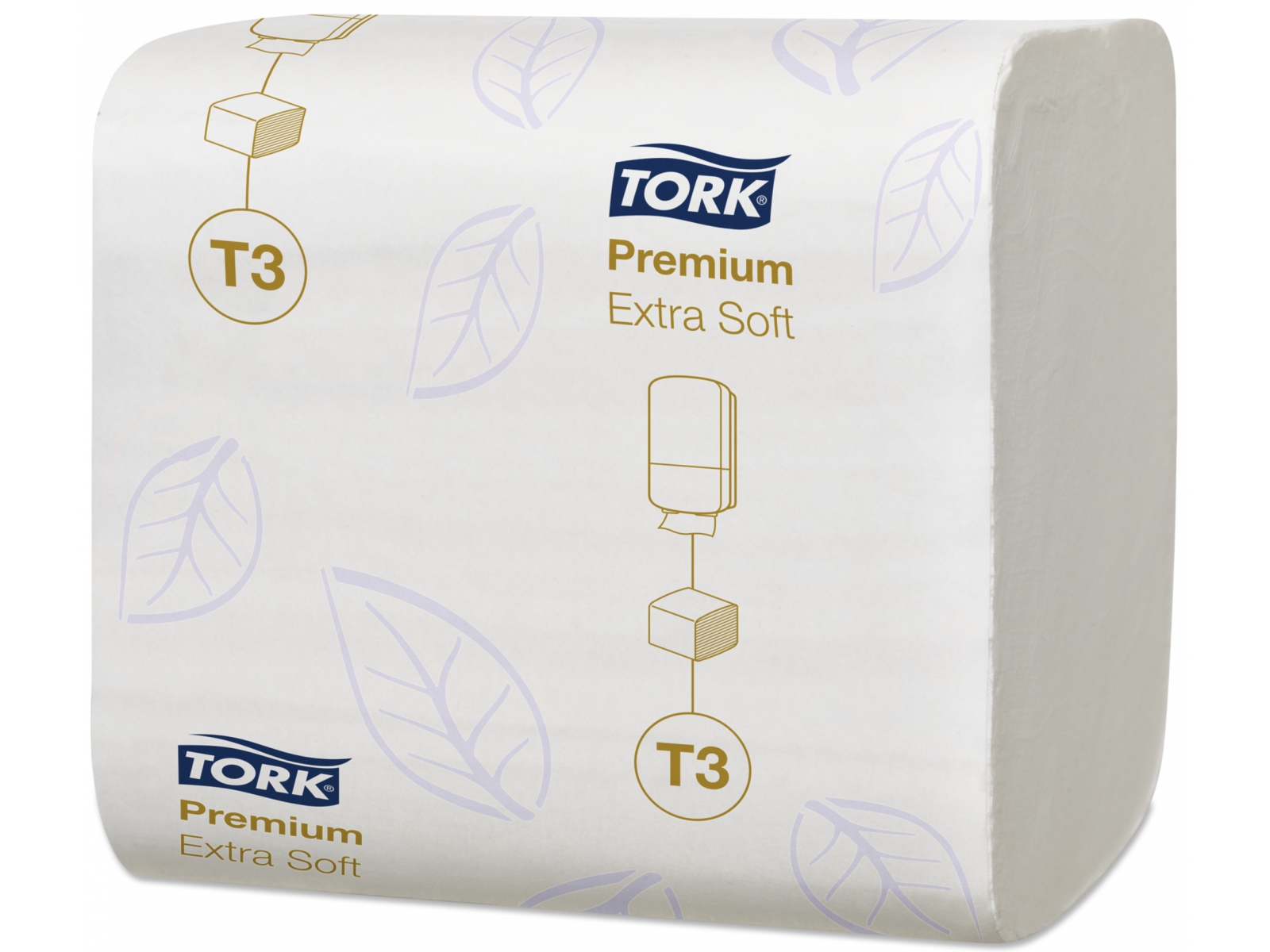 Papier toaletowy w listkach Tork 114276 Premium T3 x30